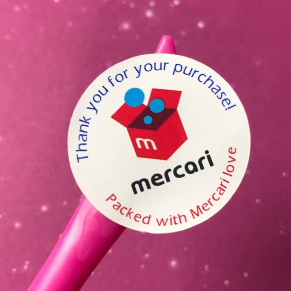 4x$20 💲💲24 thank you for your purchase stickers 2” size - Picture 1 of 4